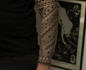 Ornamentinės/tradicinės tatuiruotės Kaune. / Justas Jurkevičius / Darbų pavyzdys ID 3805420