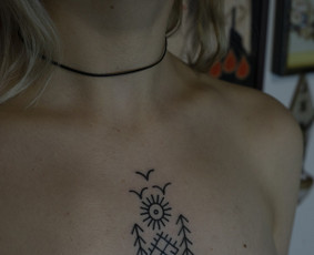 Ornamentinės/tradicinės tatuiruotės Kaune. / Justas Jurkevičius / Darbų pavyzdys ID 3805436