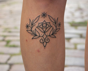 Ornamentinės/tradicinės tatuiruotės Kaune. / Justas Jurkevičius / Darbų pavyzdys ID 3805438