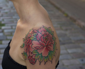 Ornamentinės/tradicinės tatuiruotės Kaune. / Justas Jurkevičius / Darbų pavyzdys ID 3805442