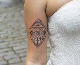 Ornamentinės/tradicinės tatuiruotės Kaune. / Justas Jurkevičius / Darbų pavyzdys ID 3805446