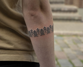 Ornamentinės/tradicinės tatuiruotės Kaune. / Justas Jurkevičius / Darbų pavyzdys ID 3805450