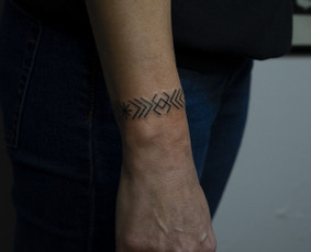 Ornamentinės/tradicinės tatuiruotės Kaune. / Justas Jurkevičius / Darbų pavyzdys ID 3805460