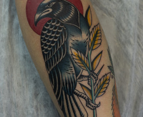 Ornamentinės/tradicinės tatuiruotės Kaune. / Justas Jurkevičius / Darbų pavyzdys ID 3805474