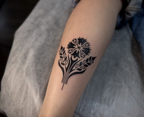 Ornamentinės/tradicinės tatuiruotės Kaune. / Justas Jurkevičius / Darbų pavyzdys ID 3805512