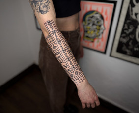 Ornamentinės/tradicinės tatuiruotės Kaune. / Justas Jurkevičius / Darbų pavyzdys ID 3805540