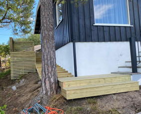 Karkasinių namų statyba, lauko ir vidaus apdailos darbai / Darni Apdaila (Darius) / Darbų pavyzdys ID 3807024