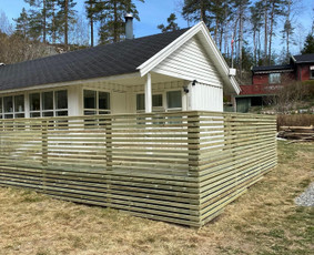 Karkasinių namų statyba, lauko ir vidaus apdailos darbai / Darni Apdaila (Darius) / Darbų pavyzdys ID 3807064