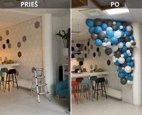 Dekoruojame foto sieneles, Jūsų įvairias šventes / M.O.N Siurprizai ir dekoras / Darbų pavyzdys ID 3807956