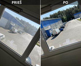 Langų valymas,cheminis baldų valymas / Valymas / Darbų pavyzdys ID 3808450