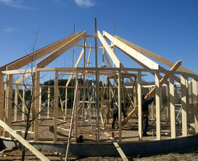 Karkasinių namų statyba - Namų statyba nuo pamatų iki apdailos per 2 mėn.,1000eur/m2 - 4