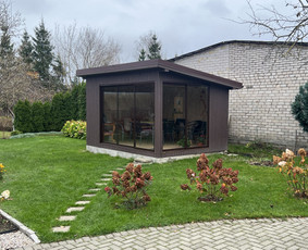 Statome stoginės, terasos , sandėliukai , visi medžio darbai / UAB Pajūrio statybos grupė / Darbų pavyzdys ID 3809498
