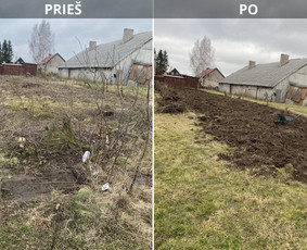 Statybinės technikos nuoma - Mini ekskavatoriaus nuoma su operatoriumi 1.7t - 2