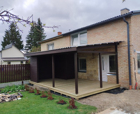 Terasos,stoginės ,sandeliukai,kiti staliaus darbai / RIMVYDAS (INDIVIDUALI  VEIKLA) / Darbų pavyzdys ID 3810460