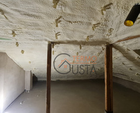 Stogo, oro tarpo, sienų, šiltinimas poliuretano putomis / UAB Termogusta / Darbų pavyzdys ID 3810802