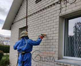 Stogo, oro tarpo, sienų, šiltinimas poliuretano putomis - Oro tarpo šiltinimas - 1 Oro tarpo šiltinimas - Stogo, oro tarpo, sienų, šiltinimas poliuretano putomis - 1