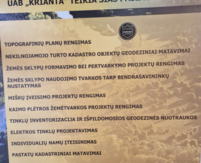 Kadastriniai matavimai - Kadastrinių bylų rengimas - 2 Kadastrinių bylų rengimas - Kadastriniai matavimai - 2