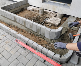 Asfaltavimo darbai,trinkelių klojimas, Betonavimo darbai - Laiptai iš trinkelių - 3 Laiptai iš trinkelių - Asfaltavimo darbai,trinkelių klojimas, Betonavimo darbai - 3