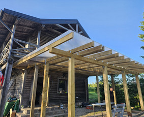 Karkasiniai namai, vasarnamiai, stoginės, terasos - Stoginės, stoginių gamyba - 4 Stoginės, stoginių gamyba - Karkasiniai namai, vasarnamiai, stoginės, terasos - 4