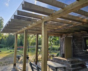 Karkasiniai namai, vasarnamiai, stoginės, terasos - Stoginės, stoginių gamyba - 3 Stoginės, stoginių gamyba - Karkasiniai namai, vasarnamiai, stoginės, terasos - 3