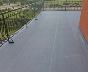 Stogdengiai, stogo darbai - Pvc Dangos Dengimas Plokštiems Stogams - 1