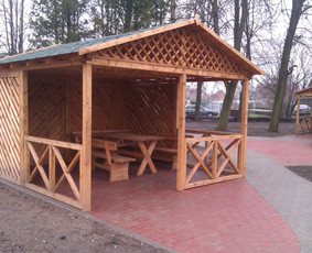 Pavėsinės - medinės pavėsinės / UAB Simedva / Darbų pavyzdys ID 822757