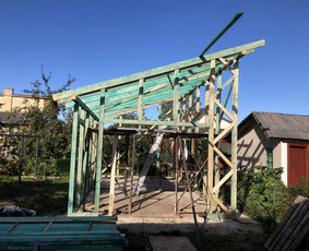 Karkasiniai ir mūriniai pastatai,terasos, stogai, fasadai / Marius ir Jonas / Darbų pavyzdys ID 3813654