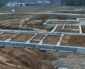 Sklypo lyginimas, formavimas - Mini krautuvo nuoma. Vejos įrengimas - 1