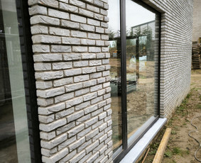 Klinkerio klijavimas // Klinkerio plytu muras / Klinkeris / Darbų pavyzdys ID 3814858