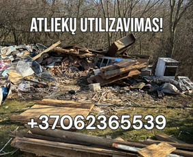 Pigus statybinių atliekų, šiukšlių išvežimas, griovimai! - Aplinka, sodas - 1 Aplinka, sodas - Pigus statybinių atliekų, šiukšlių išvežimas, griovimai! - 1