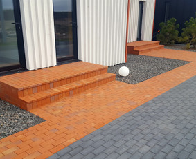 Klojame trinkeles Lietuvos vakaruose - Laiptai iš trinkelių - 1 Laiptai iš trinkelių - Klojame trinkeles Lietuvos vakaruose - 1