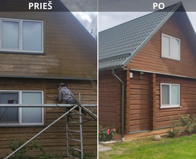 Įvairių paviršių dažymas, restauravimas, apdaila / Architektūros Apdailos Paslaugos / Darbų pavyzdys ID 3806606