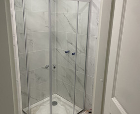 Meistras į namus namų ūkio darbai baldų surinkimas ir kita:) - Dušo kabinos montavimas - 2 Dušo kabinos montavimas - Meistras į namus namų ūkio darbai baldų surinkimas ir kita:) - 2