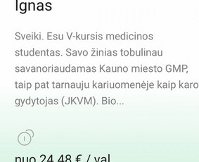 Biologijos korepetitorius nuotoliu! - Biologijos korepetitoriai - 2 Biologijos korepetitoriai - Biologijos korepetitorius nuotoliu! - 2