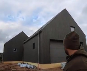 Moduliniai namai - Karkasiniai Namai A+, A++/ Pirtys/ Angarai/ Pavėsinės/stogai - 2