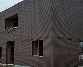 Mūriju - klijuoju- klinkerio plytas, plyteles. Fūguoju . / Apdaila klinkeriu / Darbų pavyzdys ID 3822027