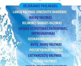 Langu valymas - Namų valymas - 1 Namų valymas - Langu valymas - 1