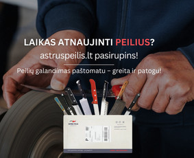 Peilių Galandimas – paslauga paštomatu - Buitinės paslaugos - 1 Buitinės paslaugos - Peilių Galandimas – paslauga paštomatu - 1