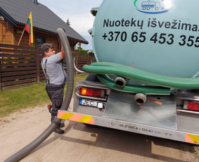 Buitinių nuotekų išvežimas, valymo įrenginių tvarkymas - Nuotekų išvežimas - 2 Nuotekų išvežimas - Buitinių nuotekų išvežimas, valymo įrenginių tvarkymas - 2