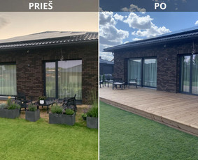 Staliaus darbai, Terasų įrengimas, Grindys, Grindjuostės / “TD construction “ MB / Darbų pavyzdys ID 3822729