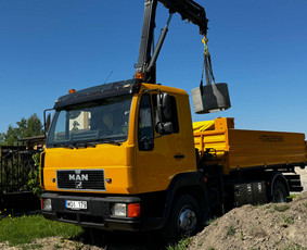 Savivartis, kranas-fiskaras-manipuliatorius. / MB "MCTRANSPORTT" / Darbų pavyzdys ID 3825675
