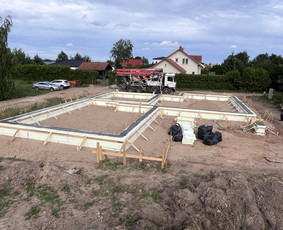 Juostiniai pamatai - Pamatai, mūras, atraminės sienos, visi betonavimo darbai - 1