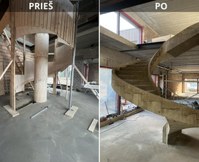 Laiptų betonavimas su garantija – daugiau nei 10m. patirtis - Betoniniai laiptai - 4 Betoniniai laiptai - Laiptų betonavimas su garantija – daugiau nei 10m. patirtis - 4