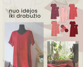 Drabužių konstravimas ir vystymas / Odeta Rickevičė / Darbų pavyzdys ID 3828367