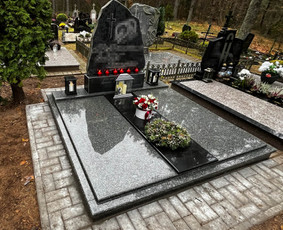 Granito plokštės kapams, paminklai / Granito Takas / Darbų pavyzdys ID 3829247