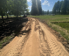 Bobcat nuoma žemes lyginimas keliu irengimas / MB Prautas / Darbų pavyzdys ID 3829479