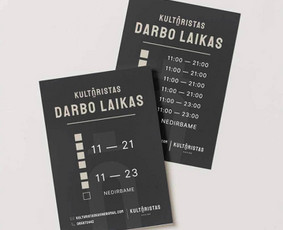 Logo, Etiketės, Dizainas su garantijomis! - Plakatų maketavimas - 1 Plakatų maketavimas - Logo, Etiketės, Dizainas su garantijomis! - 1