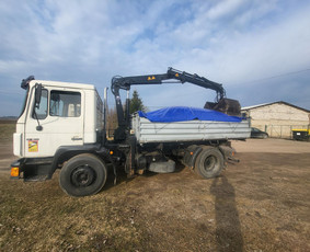 Krovinių pervežimas - Vežame žvyrą, smėlį, skaldą,fiskaro paslaugos - 1