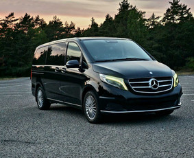 Vip Mercedes Benz V klases 8 vietu keleivinis autobusiukas - Mikroautobusų nuoma - 4 Mikroautobusų nuoma - Vip Mercedes Benz V klases 8 vietu keleivinis autobusiukas - 4