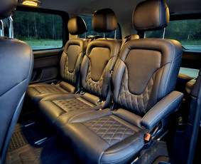 Vip Mercedes Benz V klases 8 vietu keleivinis autobusiukas - Mikroautobusų nuoma - 3 Mikroautobusų nuoma - Vip Mercedes Benz V klases 8 vietu keleivinis autobusiukas - 3